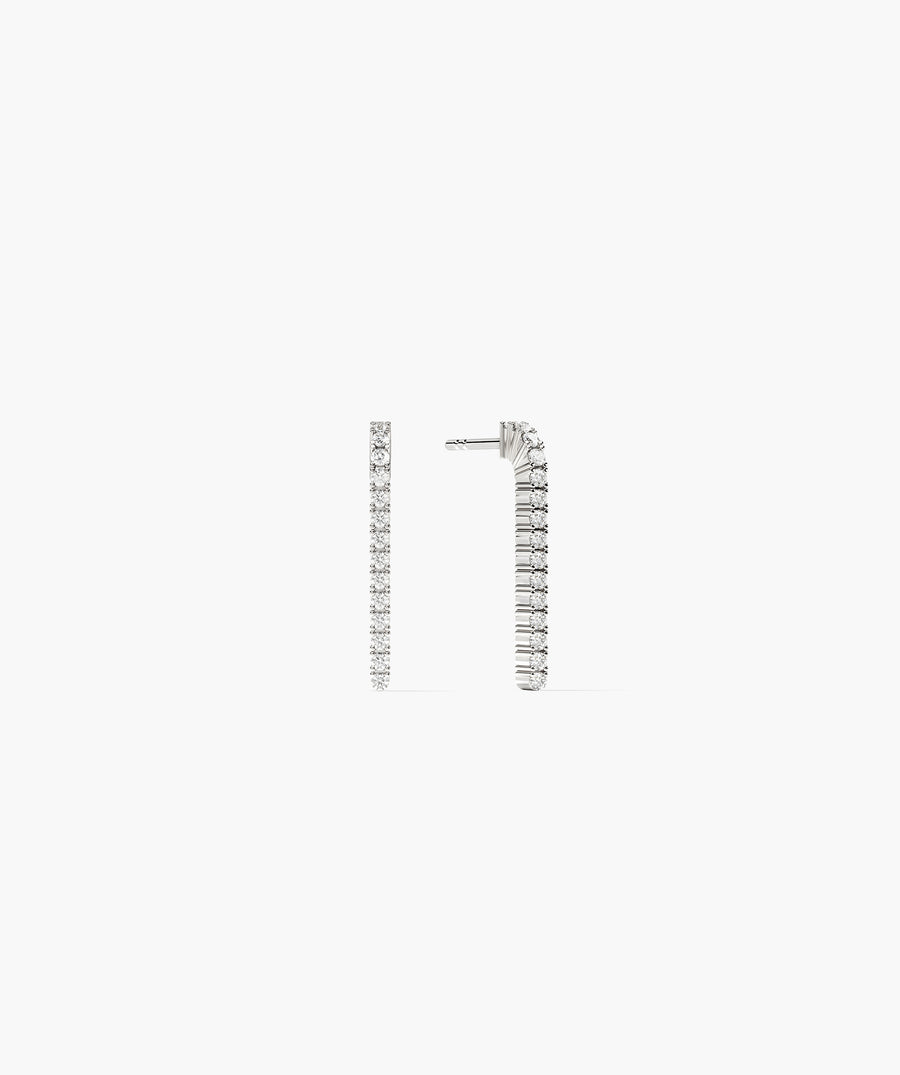 Drop Shot Tennis Earrings