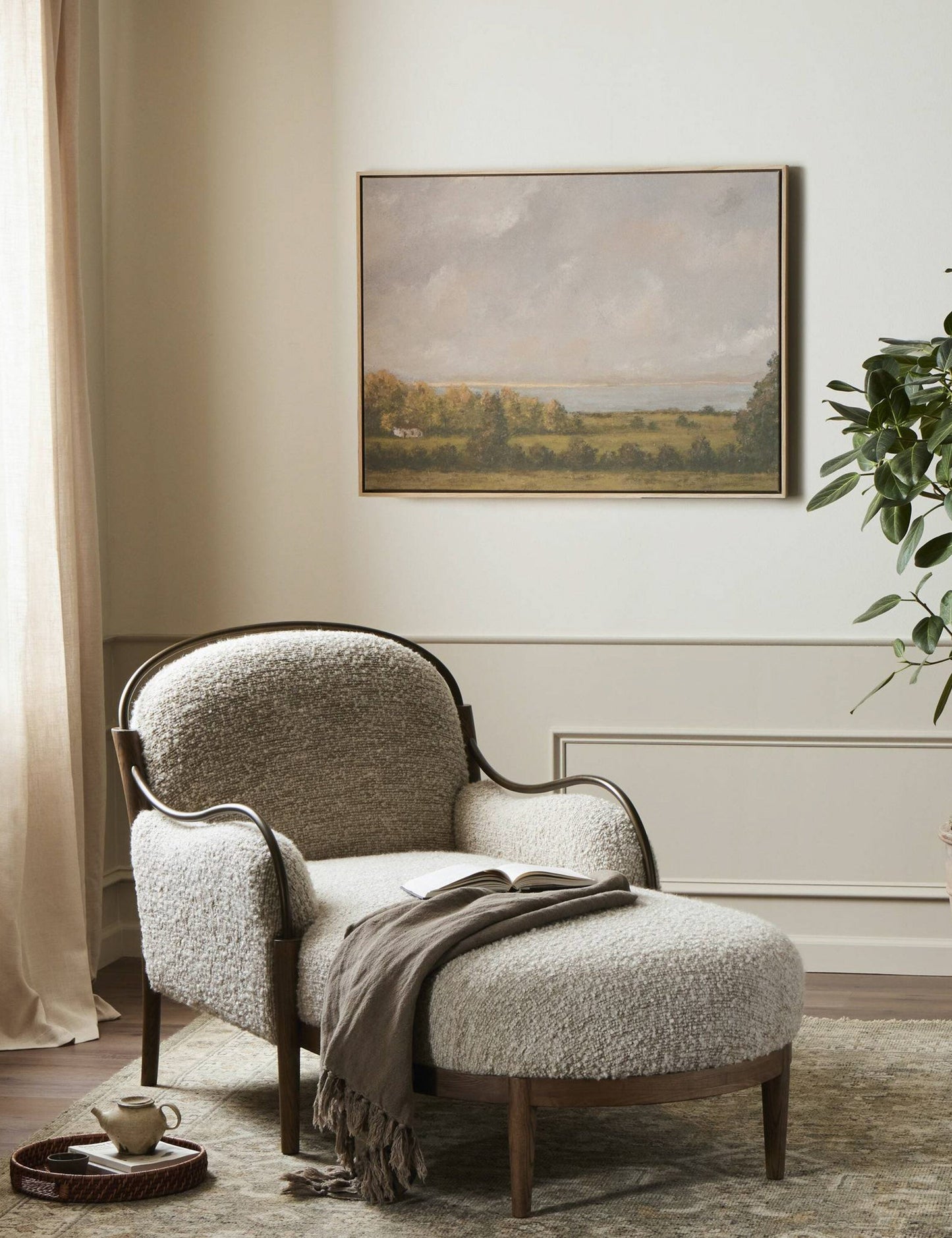 Demi Chaise by Amber Lewis x Four Hands
