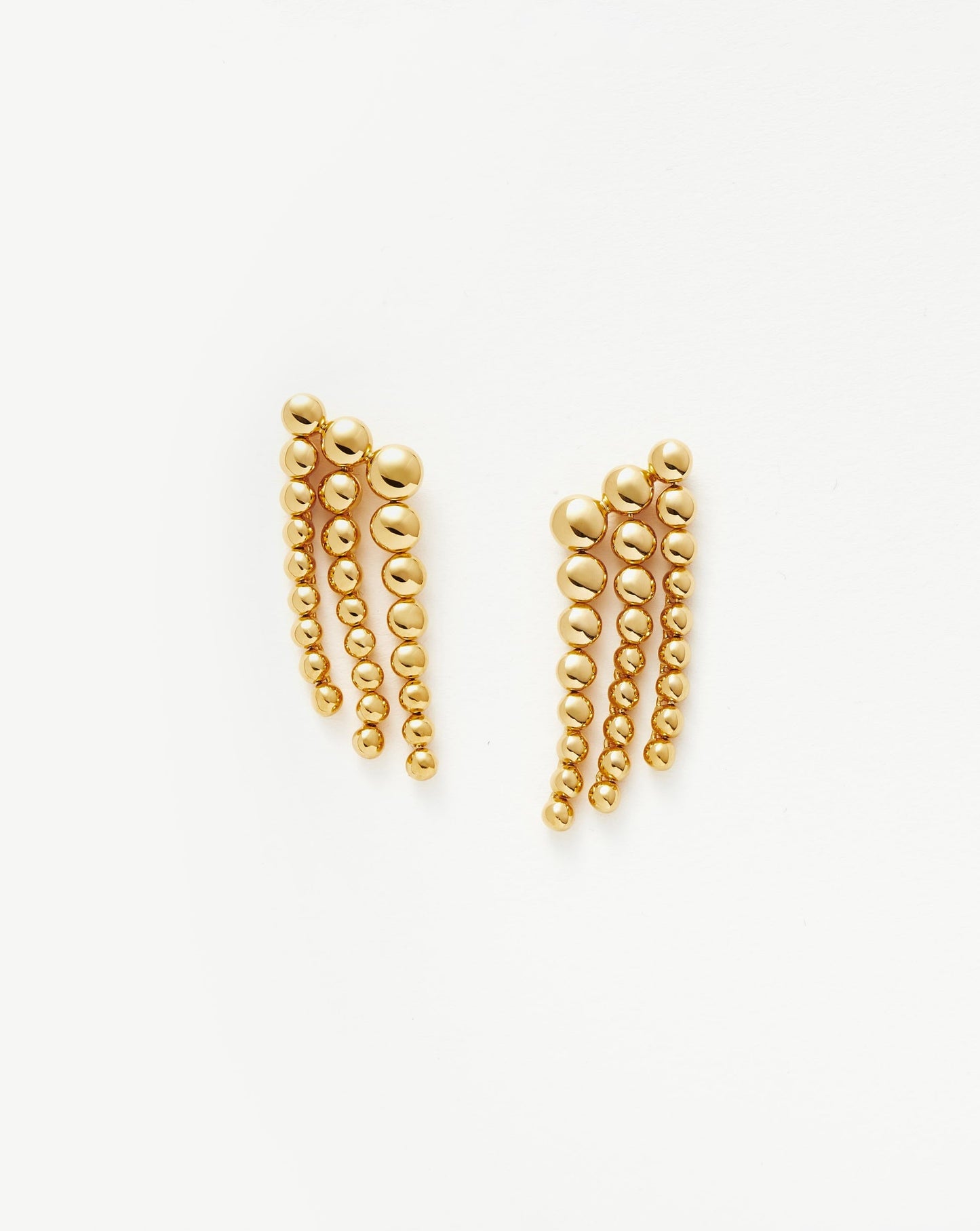 Beaded Waterfall Drop Earrings