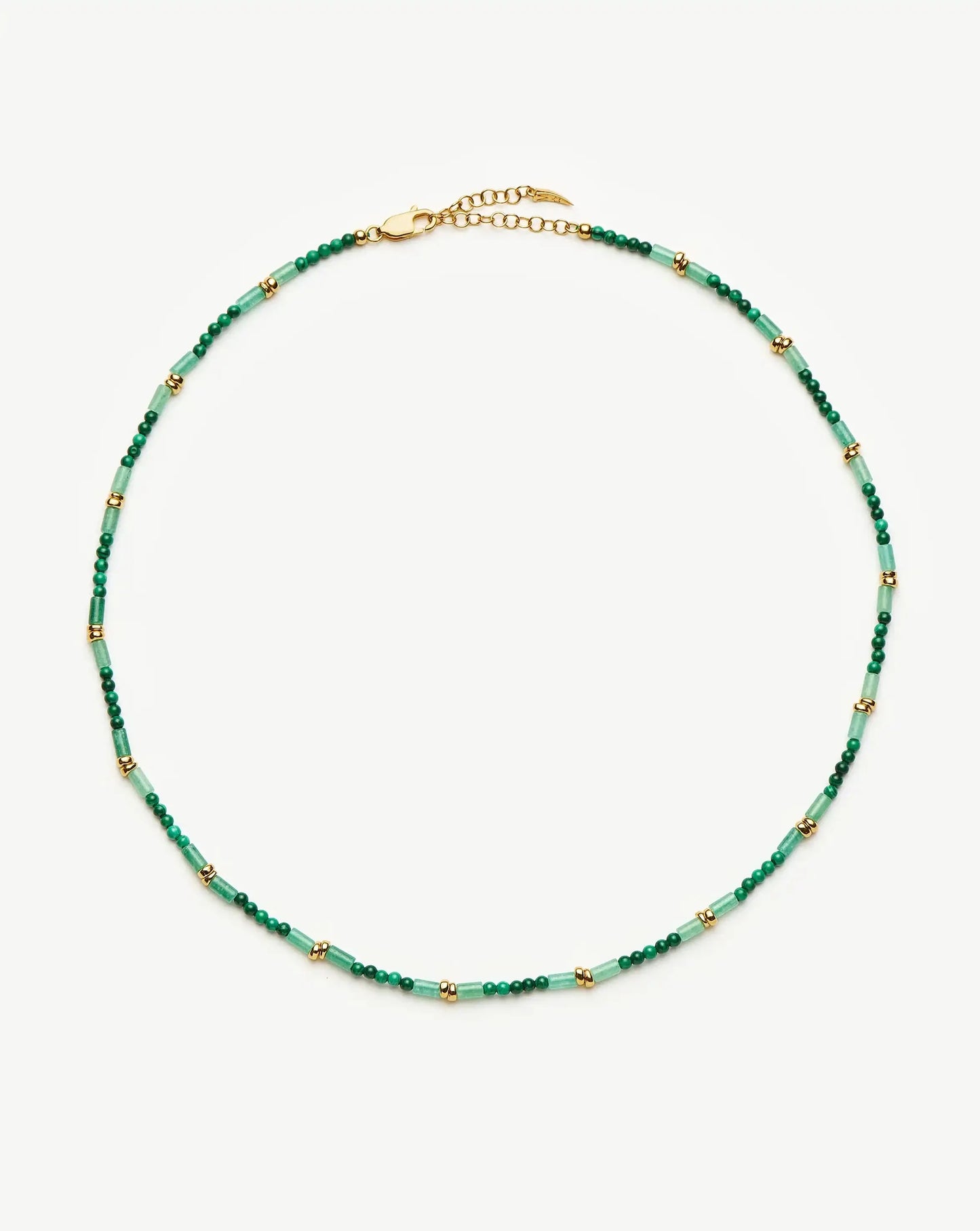 Beaded Gemstone Choker