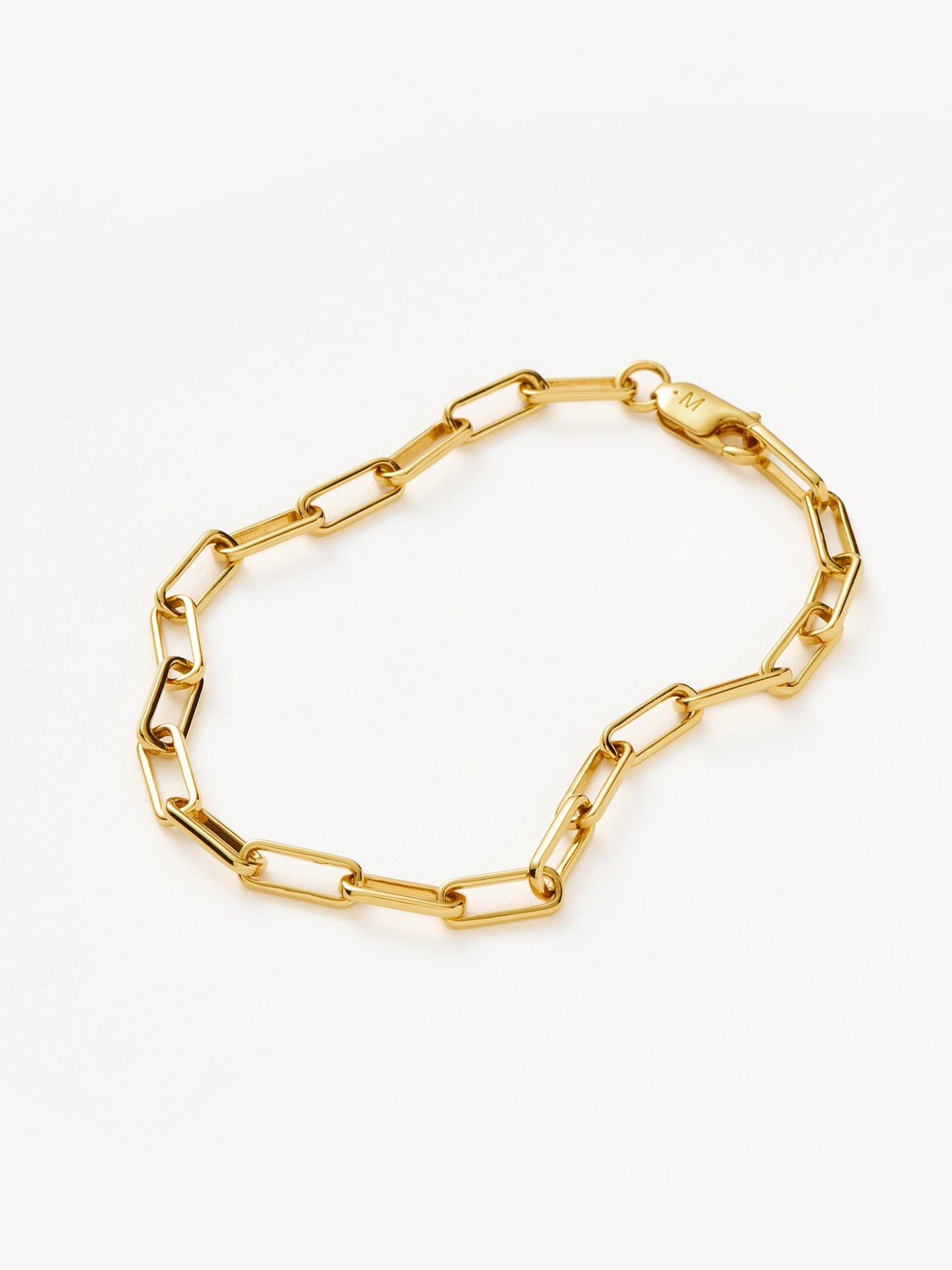 Classic Mini Paperclip Chain Bracelet