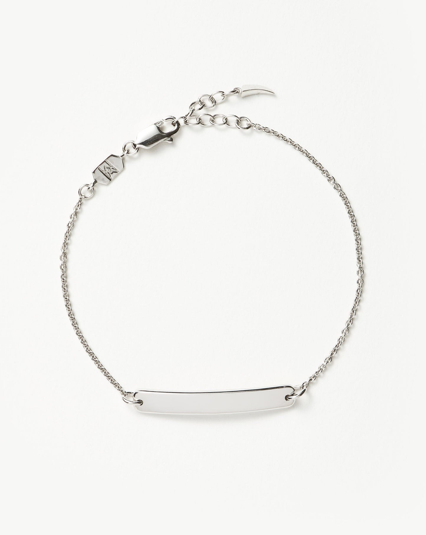 Engravable Bar Chain Bracelet