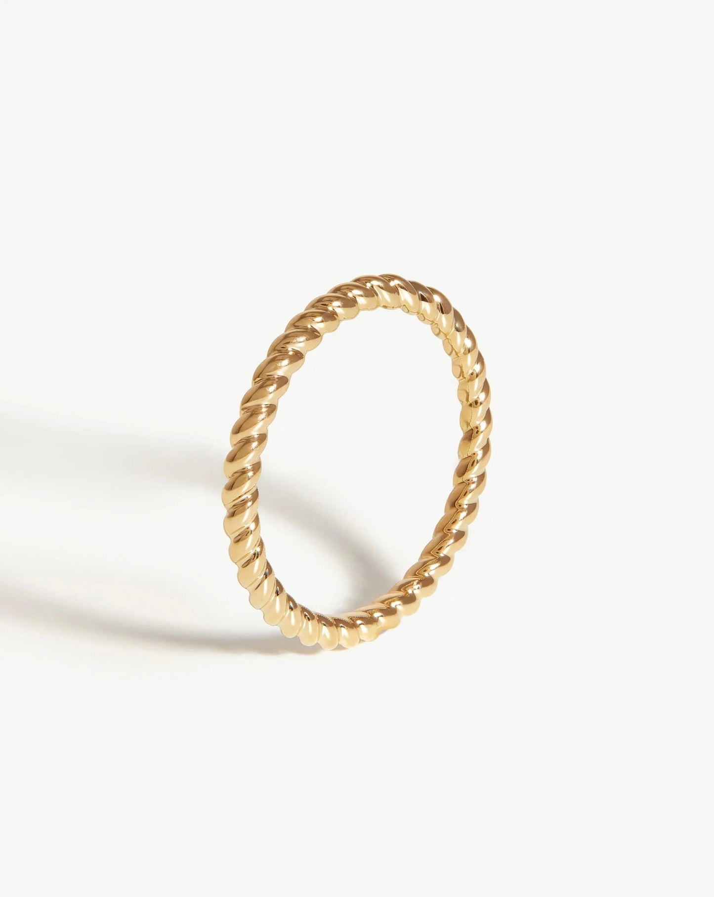 Solid Gold Rope Ring