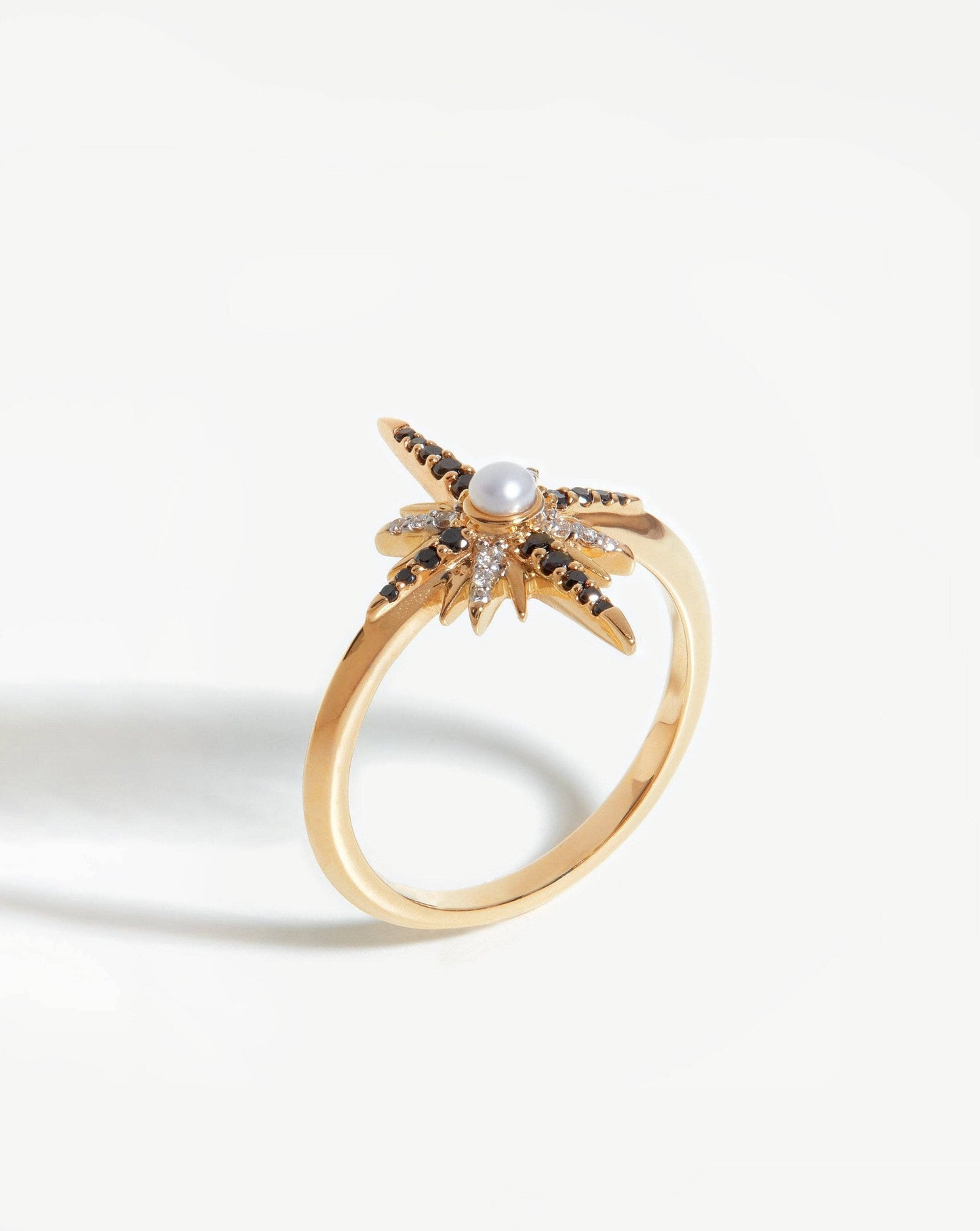Harris Reed Solid Gold Starlight Ring