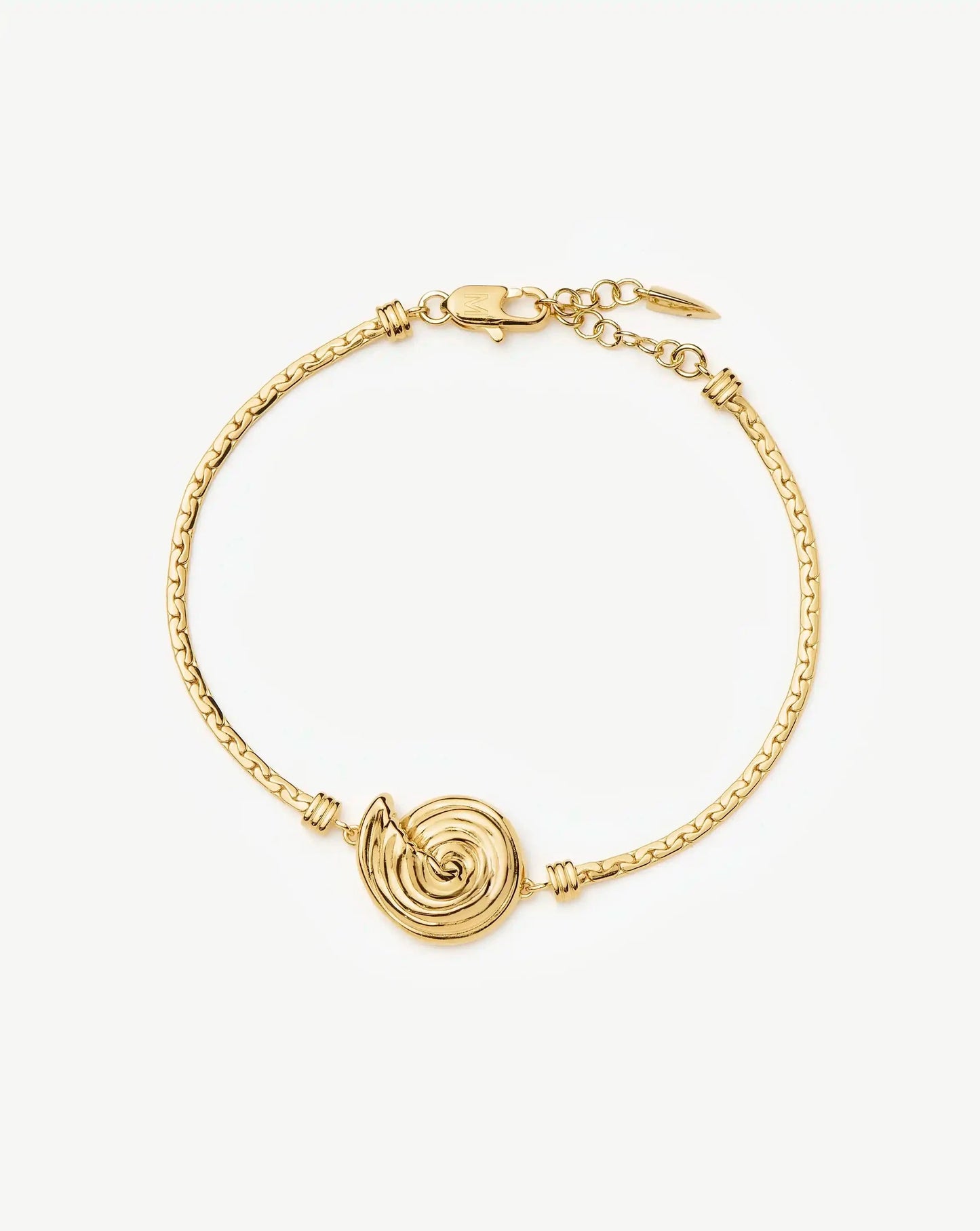 Spiral Cobra Chain Bracelet