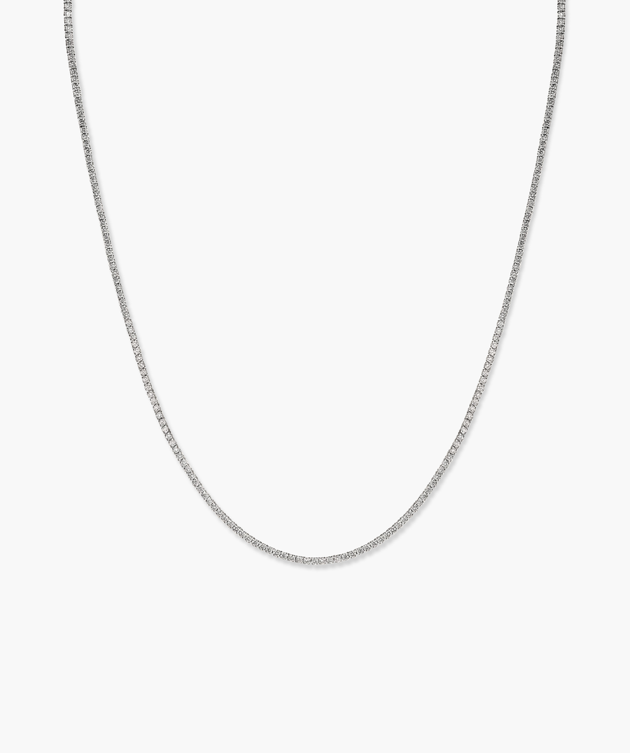 Lab Grown Diamond Tennis Necklace 1.8mm