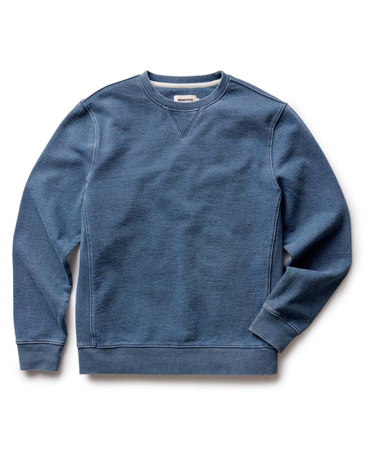 The Sunset Crew in Washed Indigo Terry