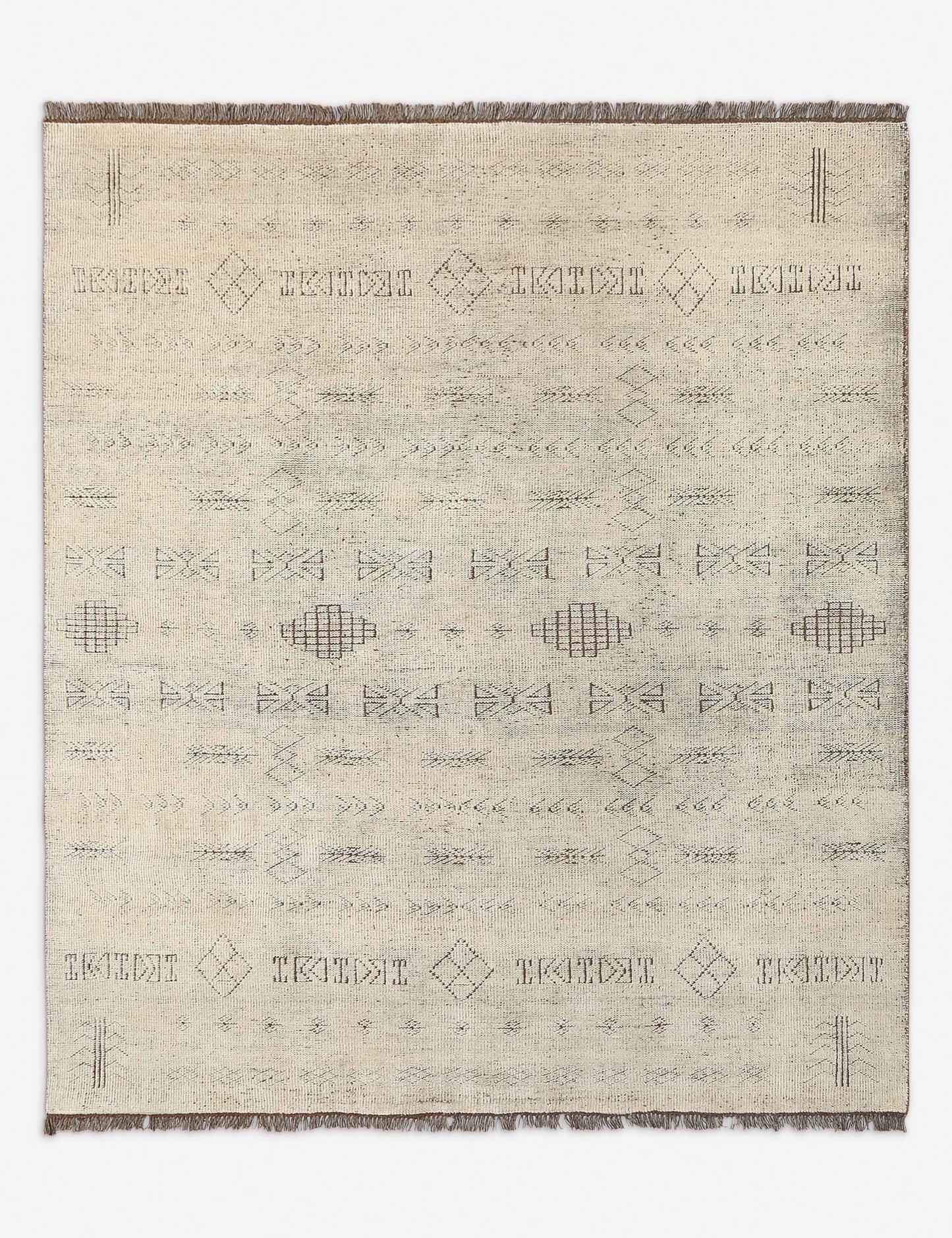 Belgian Hand-Knotted Wool Rug by Button Atelier x Co.House Designs
