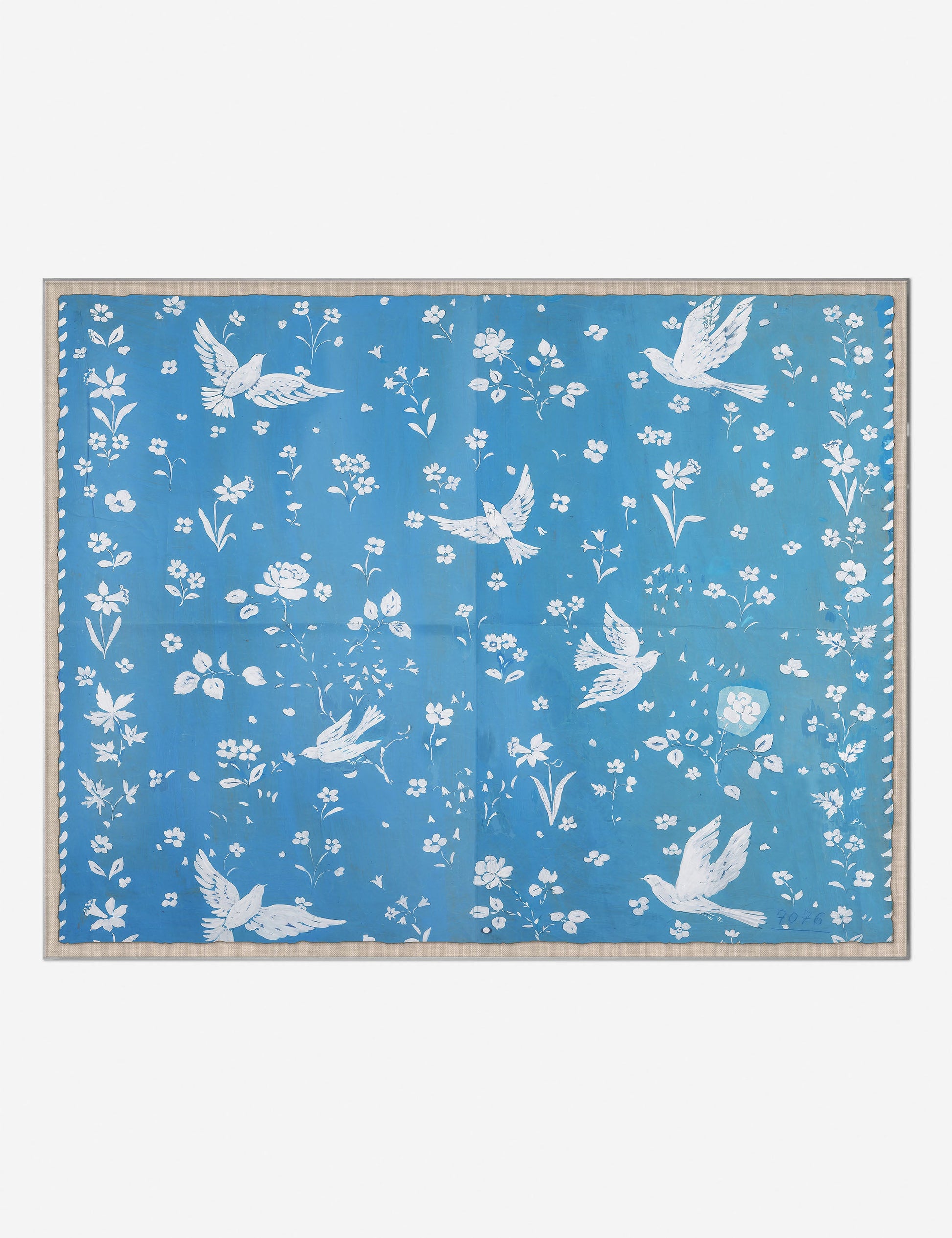 Birds and Flowers Print by Paule Marrot
