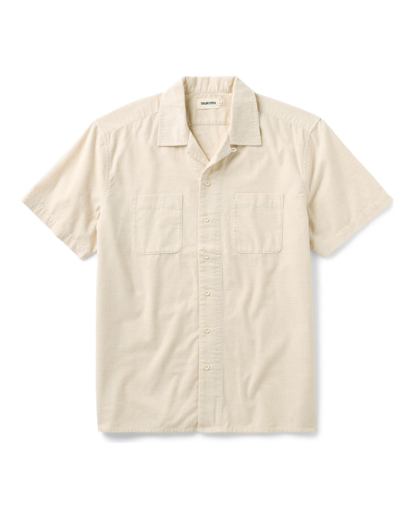 The Conrad Shirt in Heather Oat Pincord