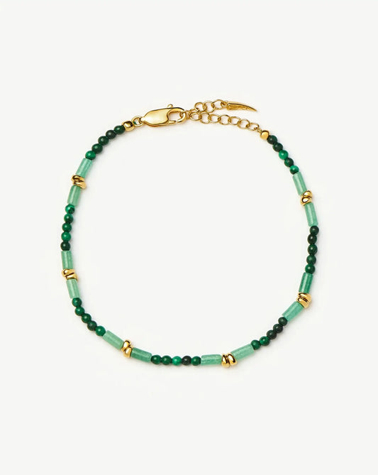 Beaded Gemstone Bracelet