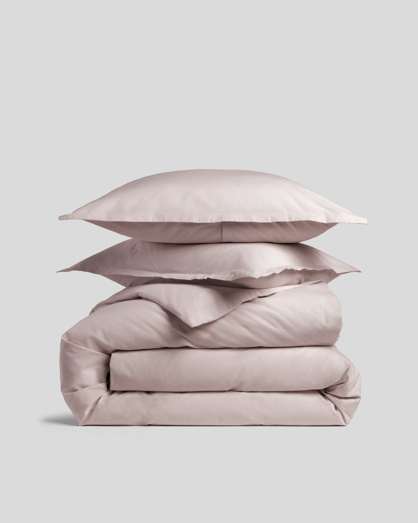 Brushed Cotton Duvet Cover Set - Blush TW/XL