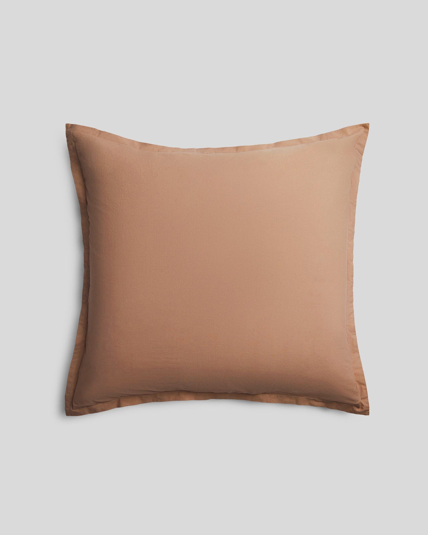 Brushed Cotton Euro Sham (Adobe)