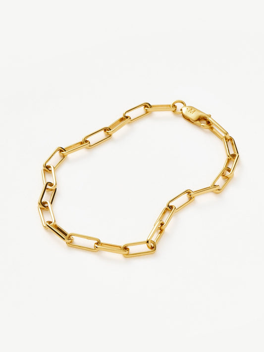 Classic Mini Paperclip Chain Bracelet