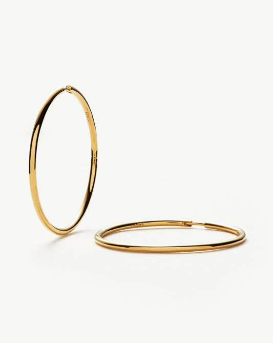 Classic Oversized Hoop Earrings