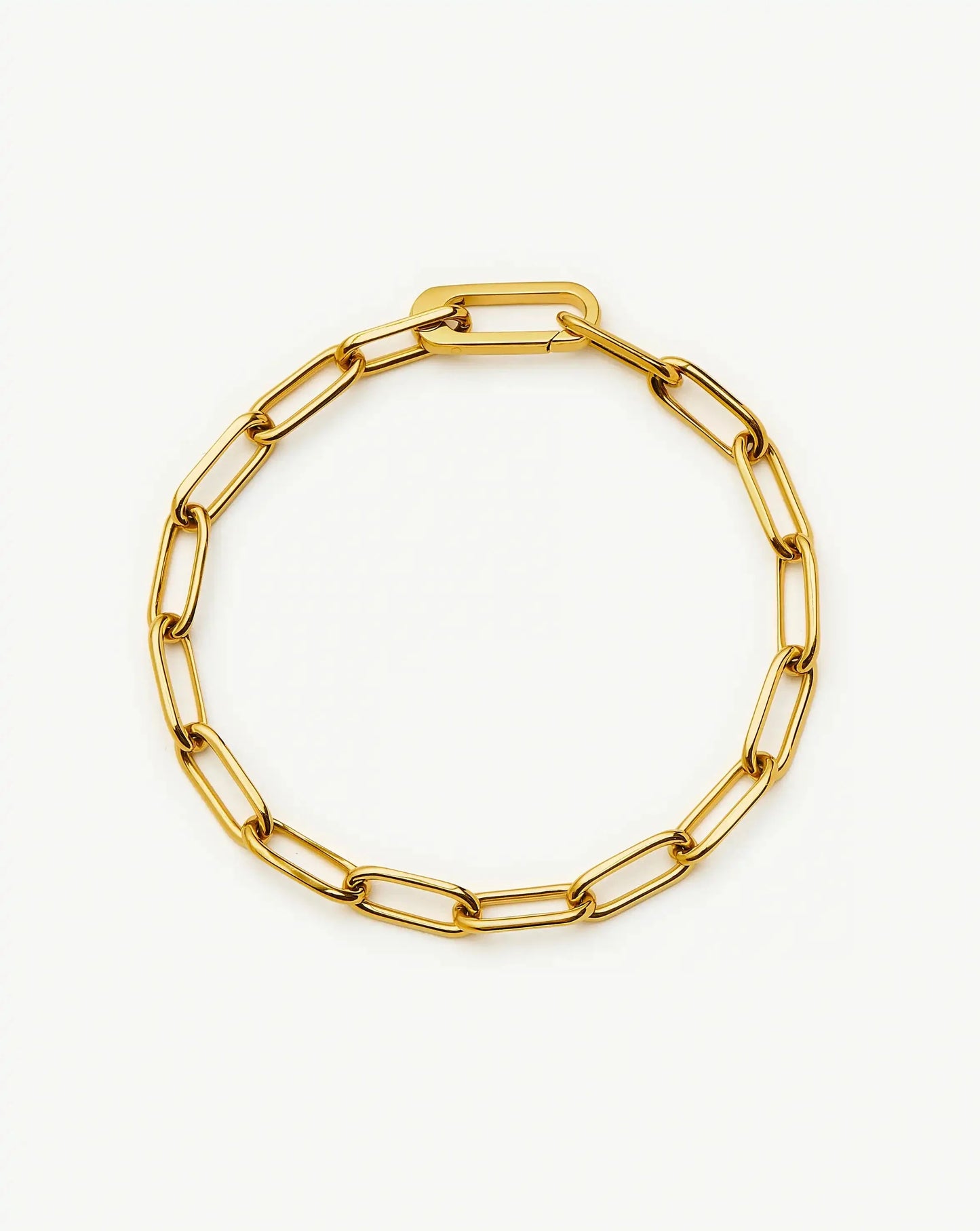 Classic Paperclip Chain Bracelet