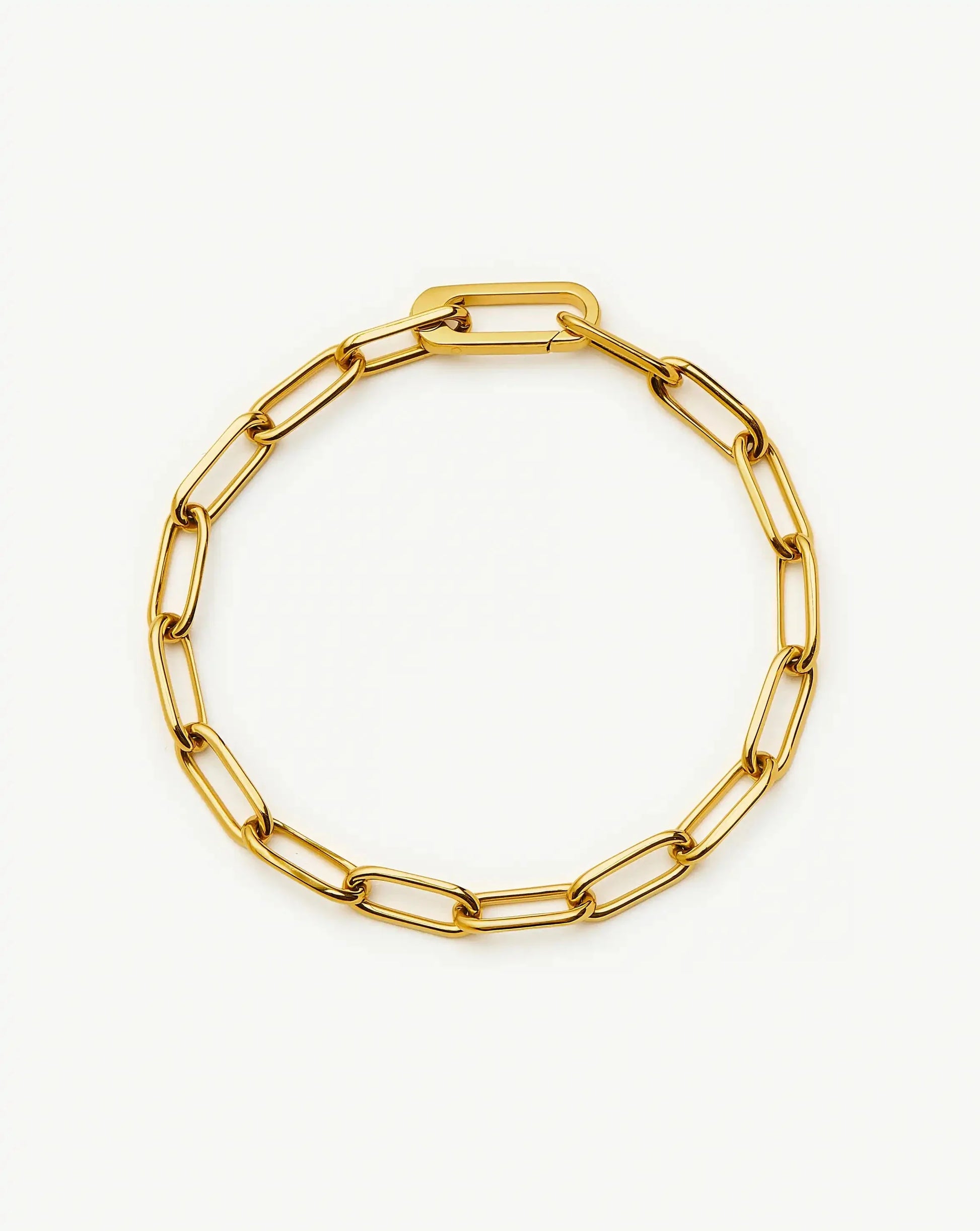 Classic Paperclip Chain Bracelet