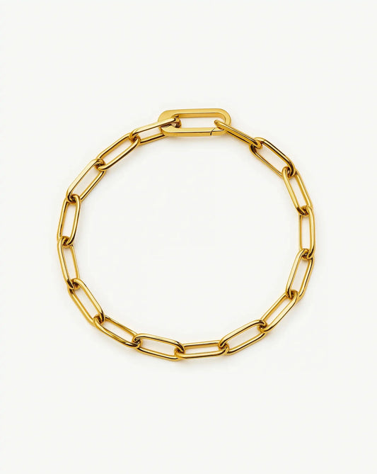 Classic Paperclip Chain Bracelet