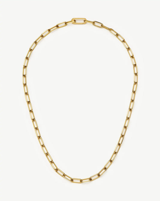 Classic Paperclip Chain Necklace