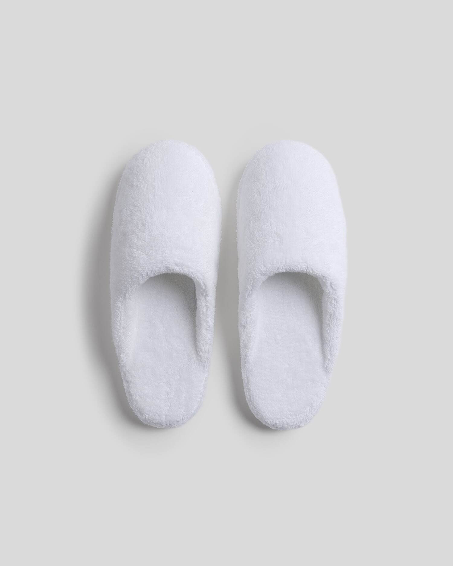 Classic Turkish Cotton Slippers (White) OLD