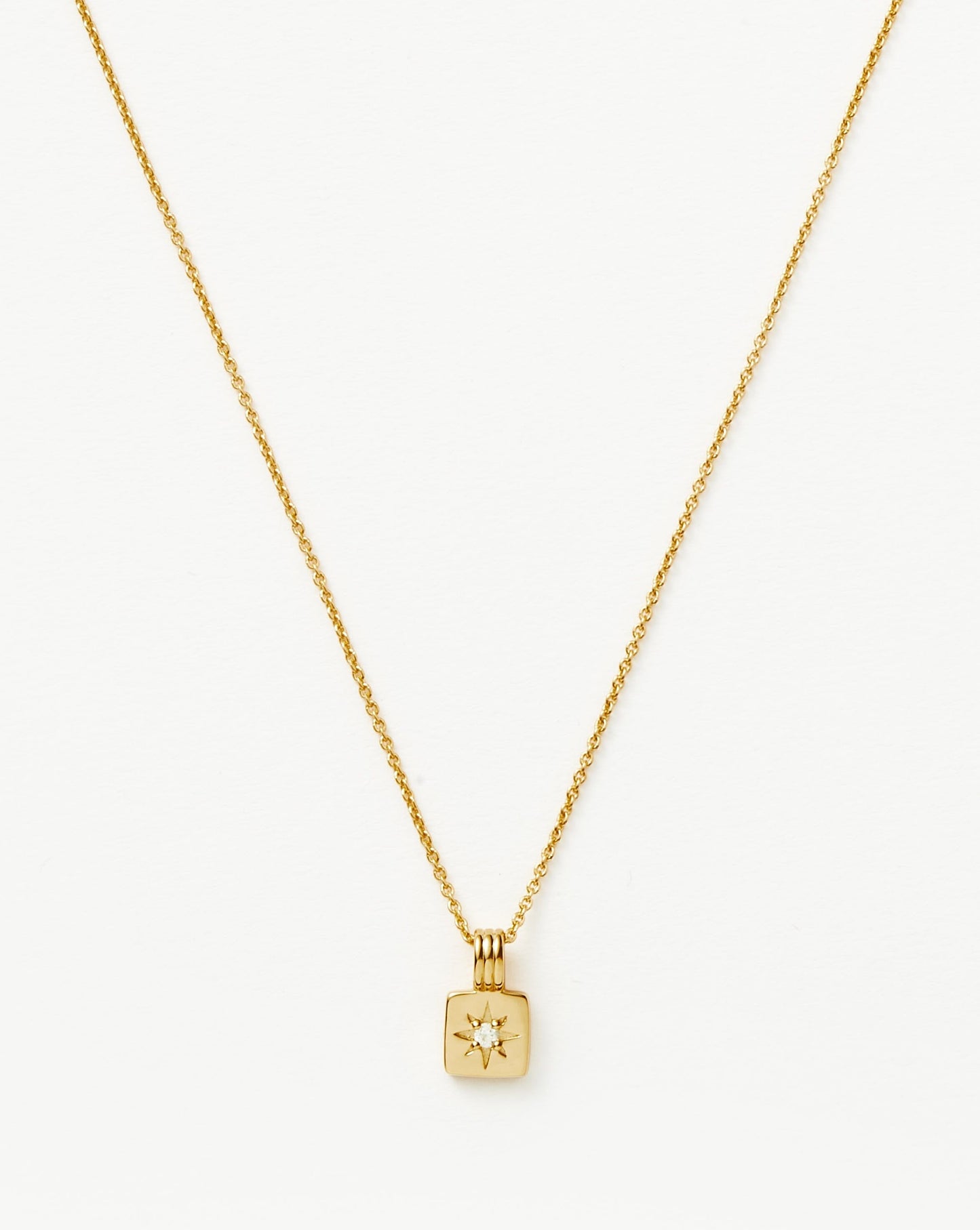 Mini Star Ridge Pendant Necklace