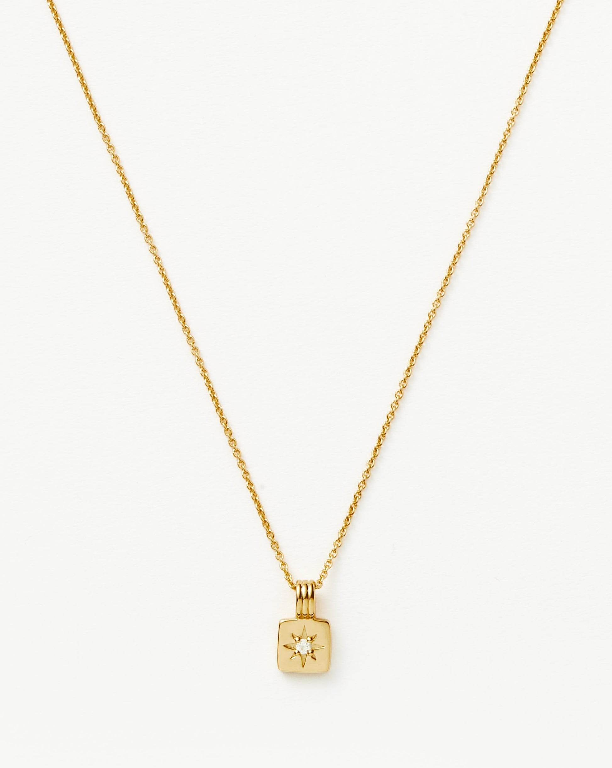Mini Star Ridge Pendant Necklace