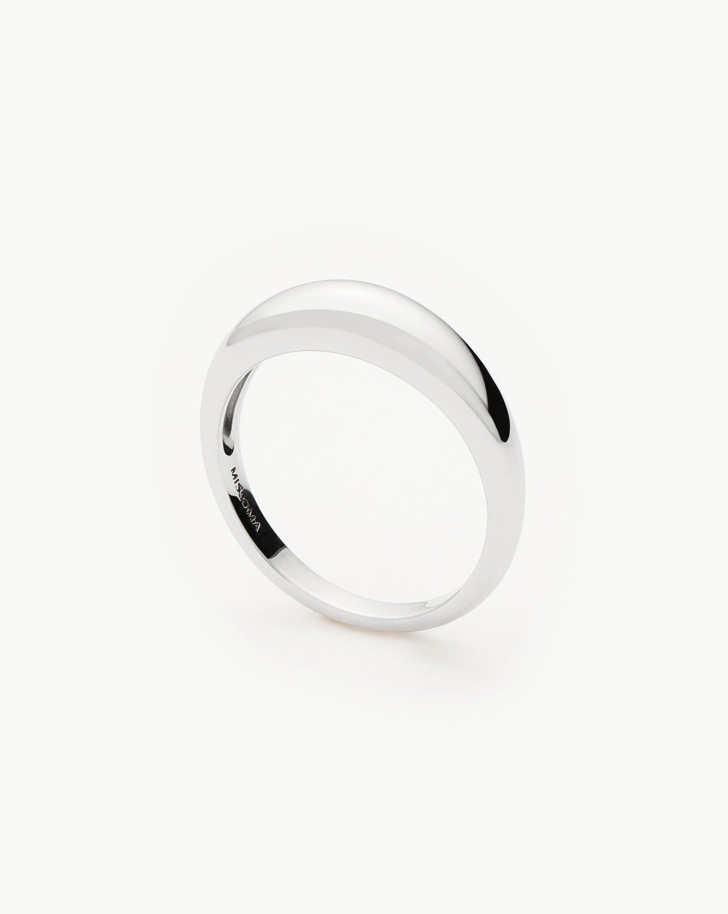 Solid Gold Classic Dome Ring