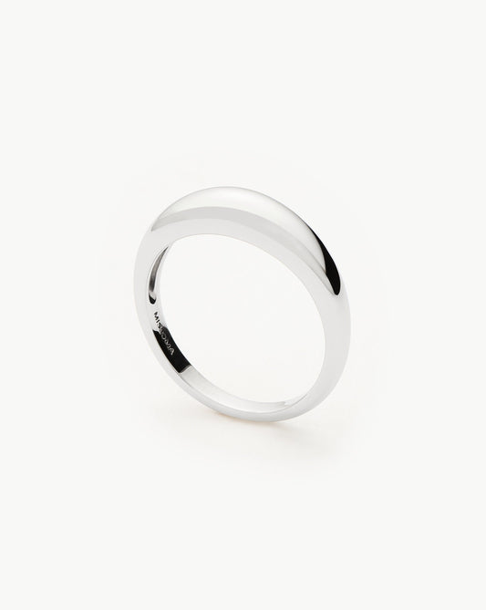 Solid Gold Classic Dome Ring