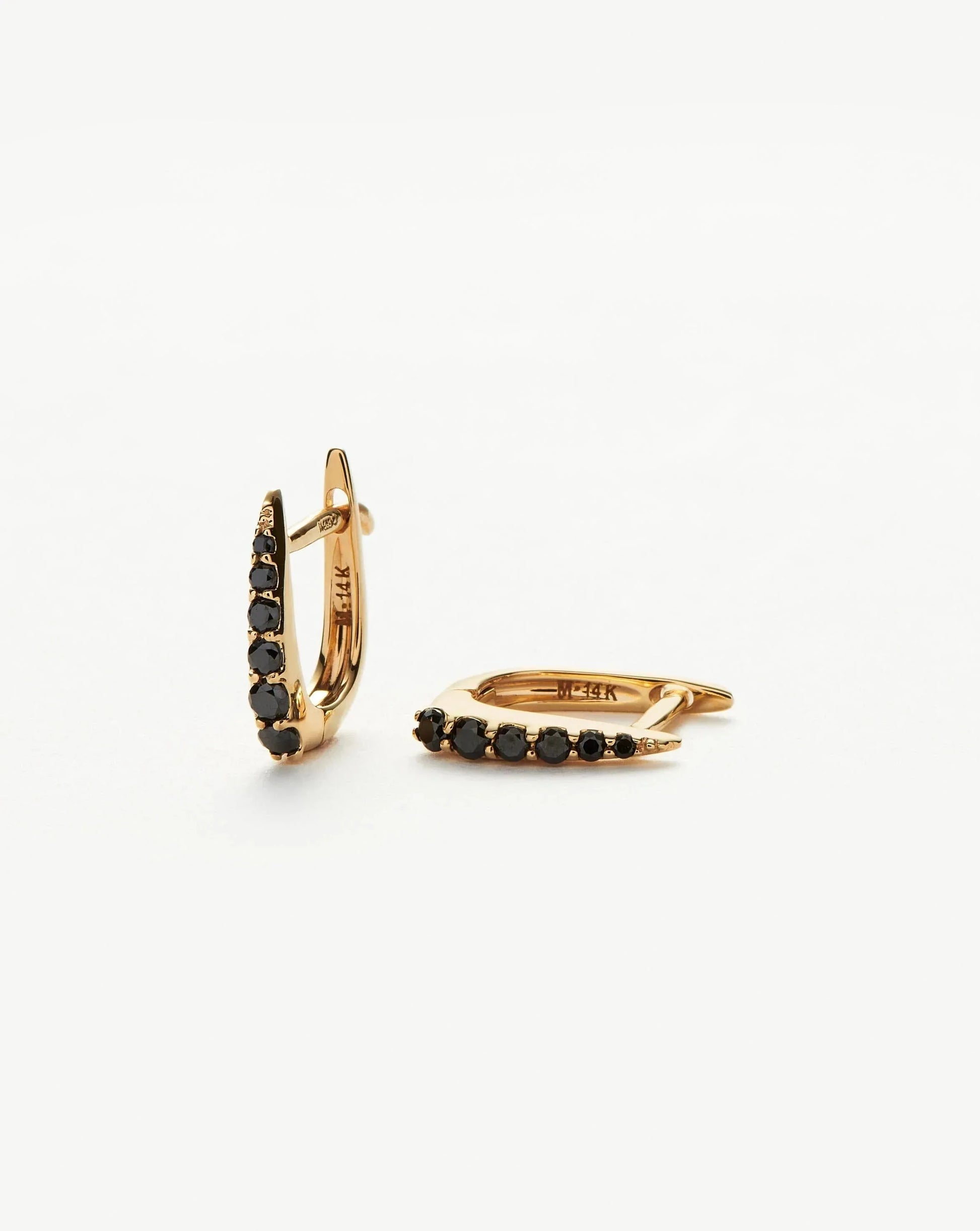 Solid Gold Claw Huggies