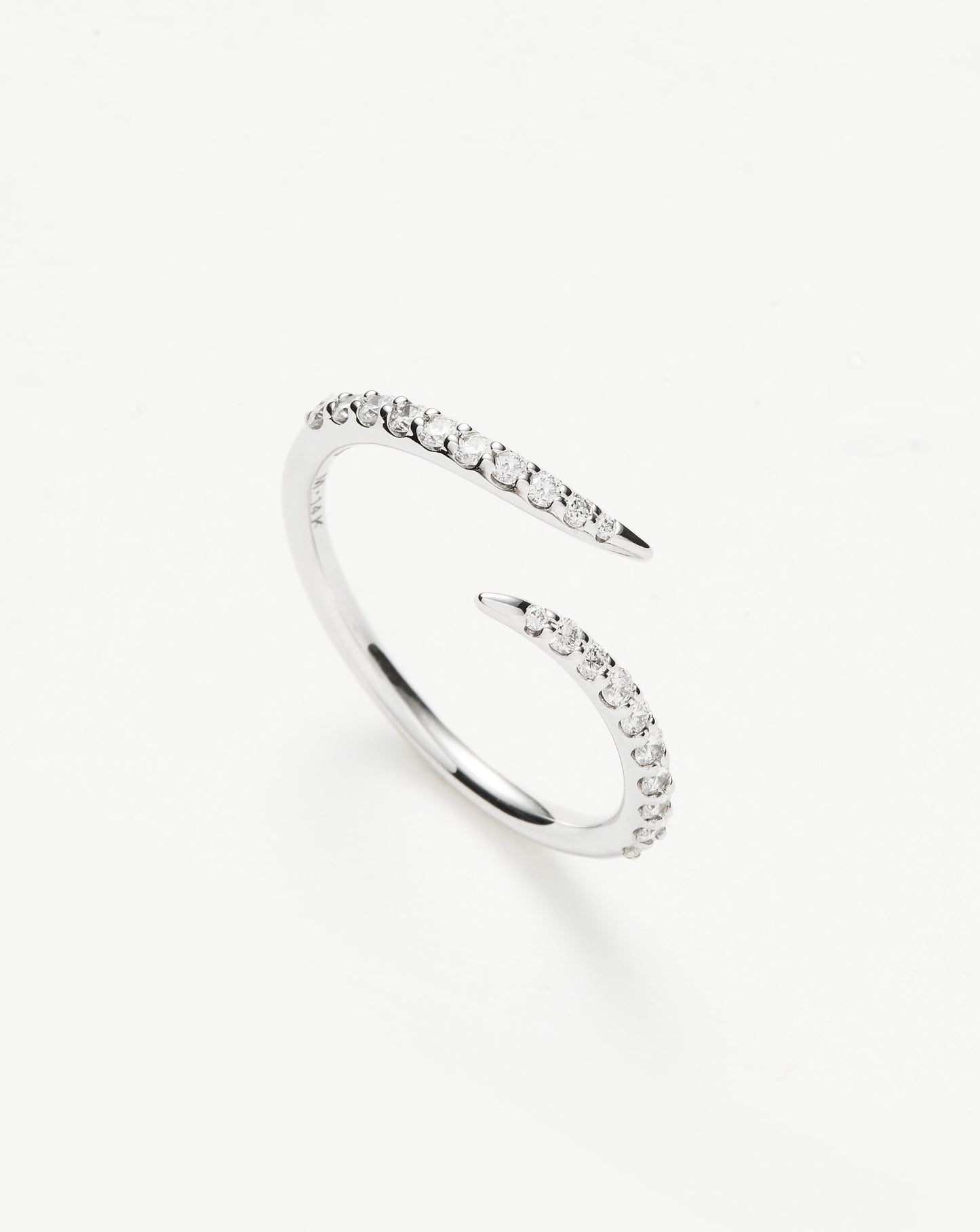 Solid Gold Open Claw Ring