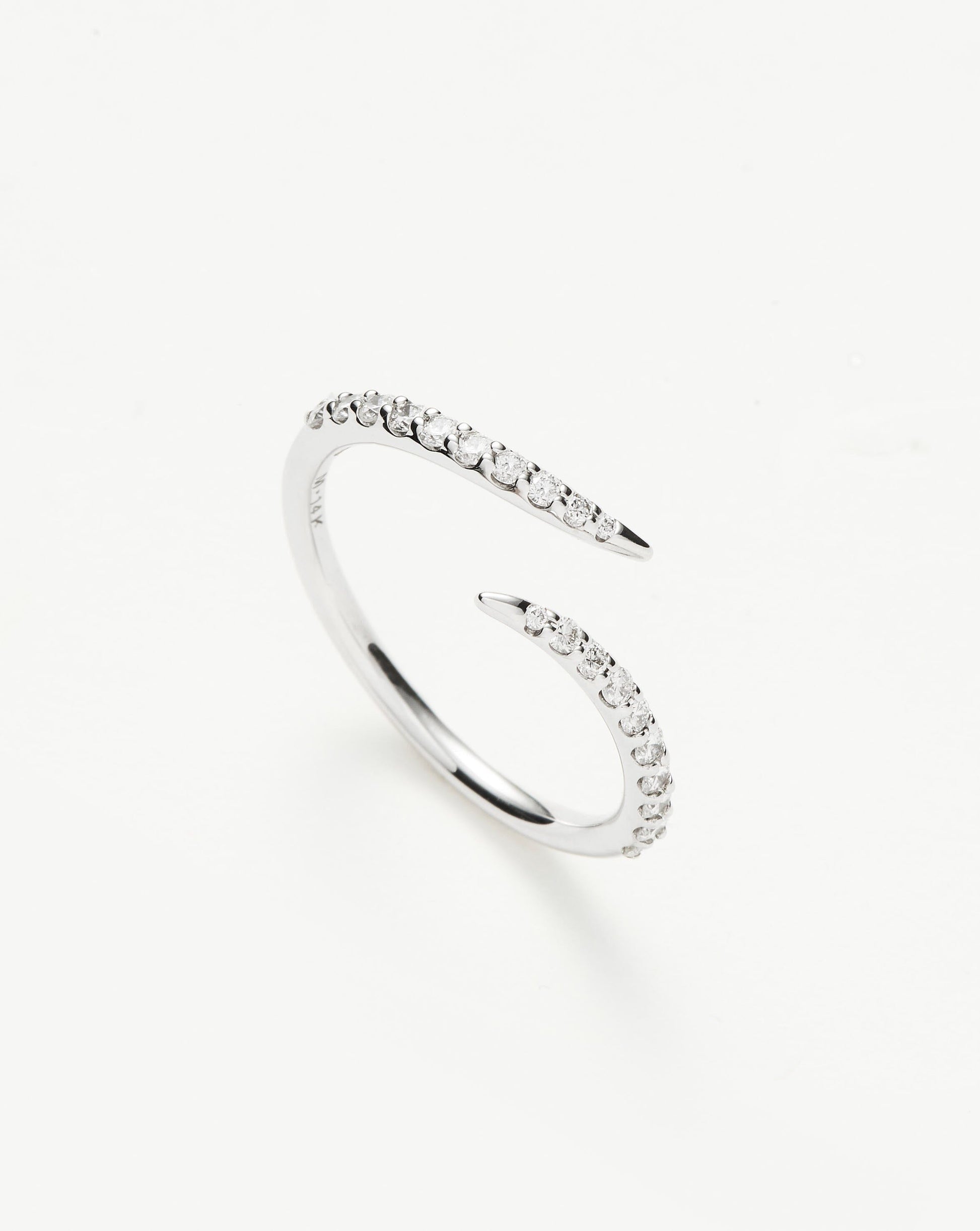 Solid Gold Open Claw Ring
