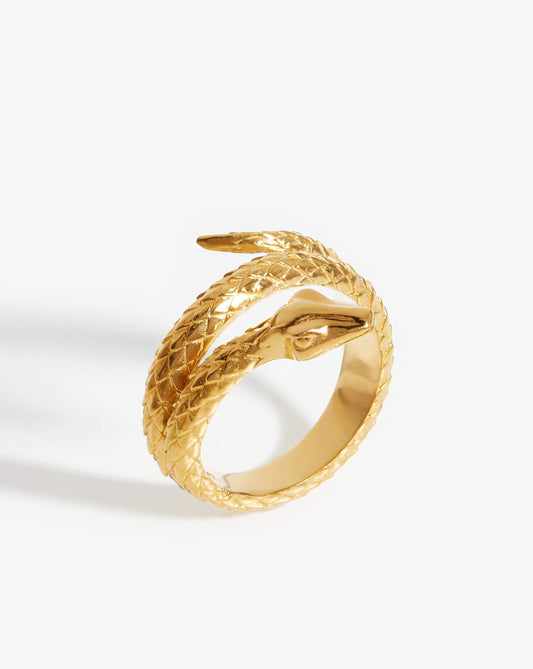 Harris Reed Coiled Serpent Ring