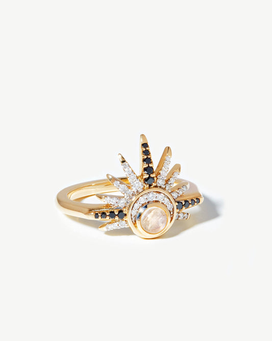 Harris Reed Solid Gold Celestial Ring