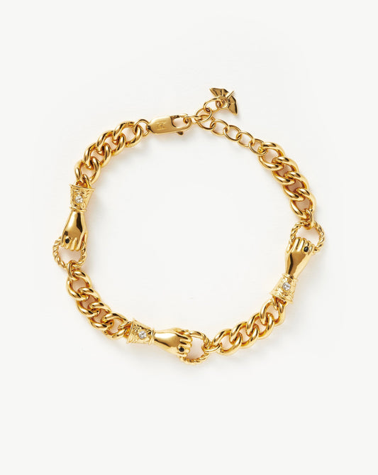 Harris Reed In Good Hands Charm Bracelet