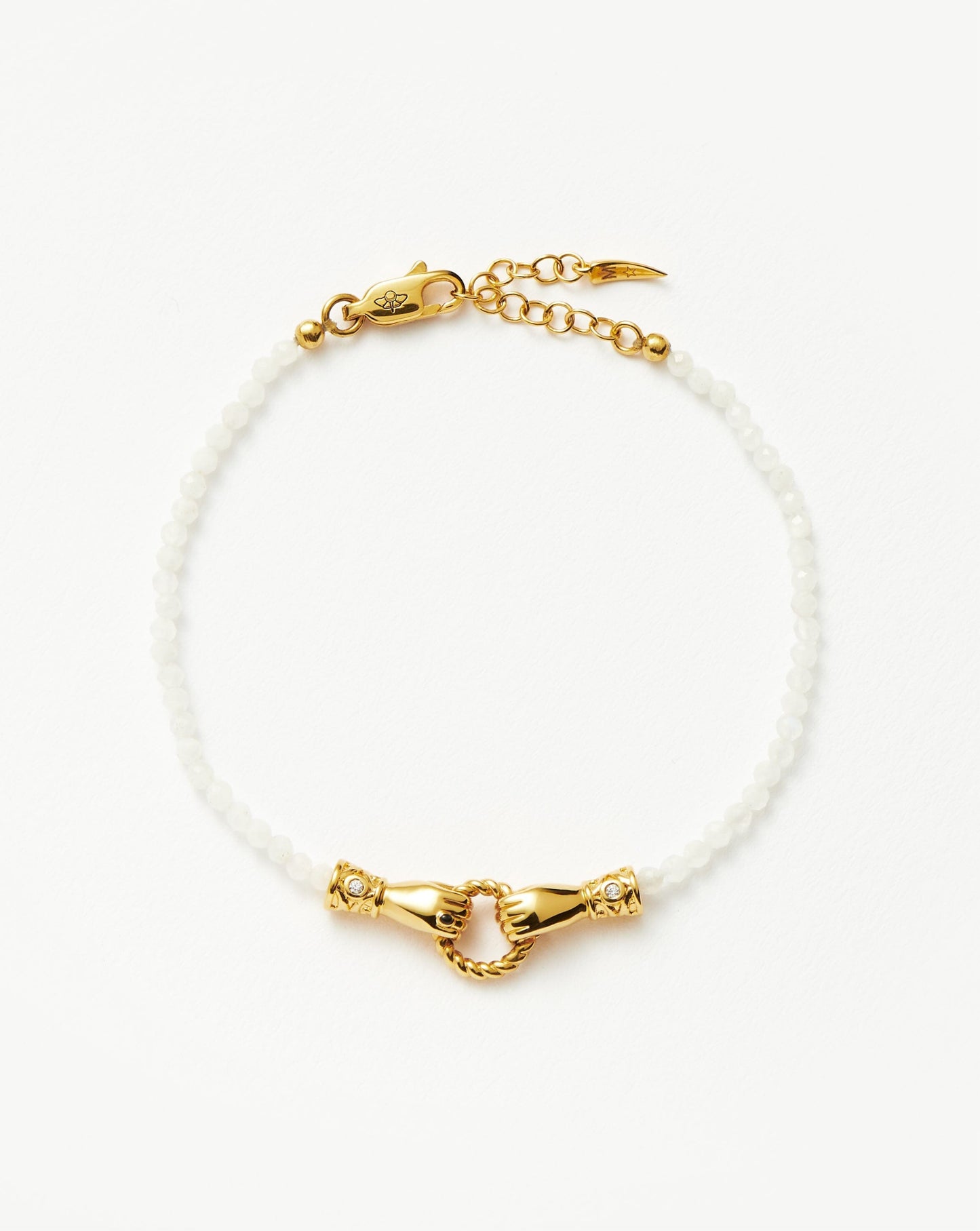 Harris Reed In Good Hands Mini Beaded Gemstone Bracelet