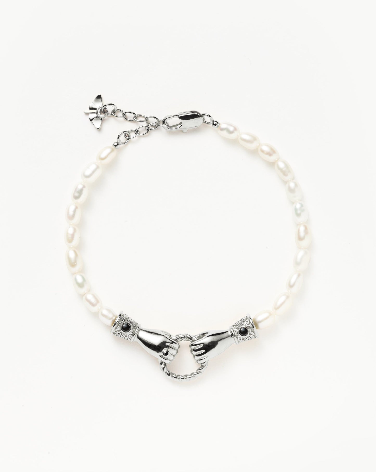 Harris Reed In Good Hands Pearl Bracelet