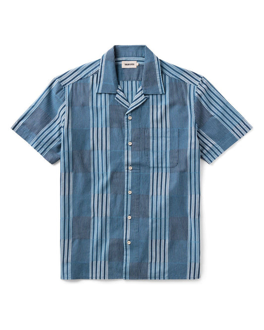 The Hawthorne Shirt in Indigo Patchwork