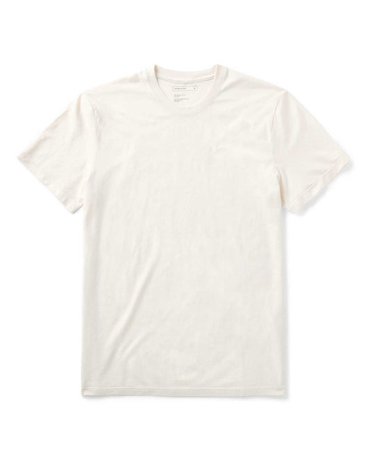 The Cotton Hemp Tee in Vintage White