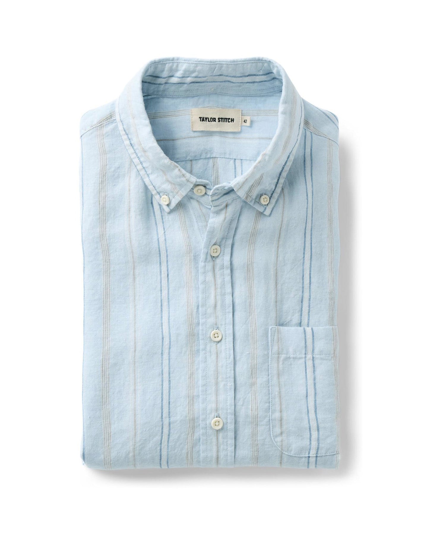 The Jack in Blue Sky Stripe Linen