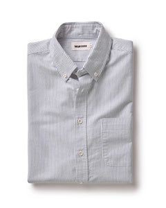 The Jack in Navy University Stripe Everyday Oxford