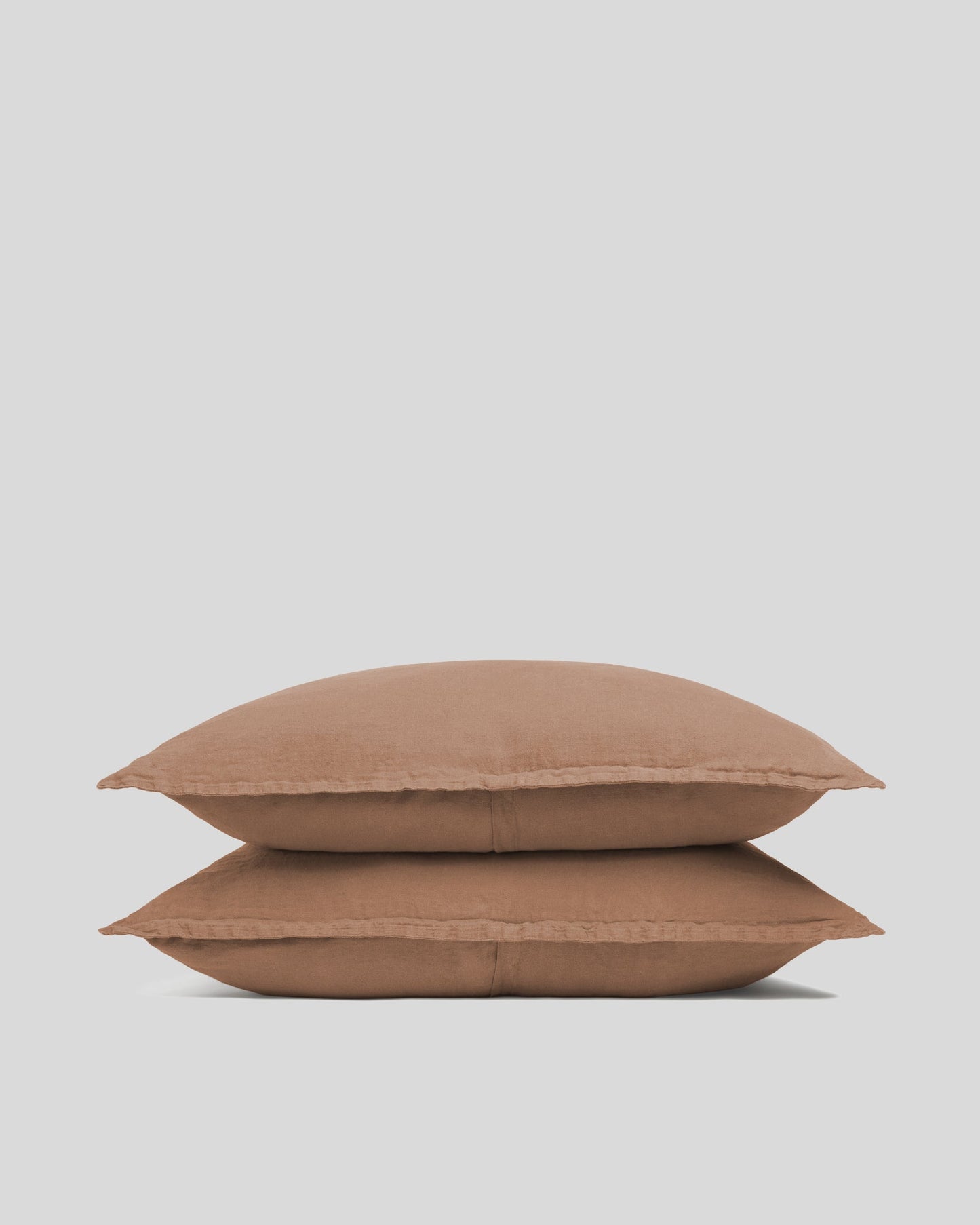 Linen Sham Set (Adobe)