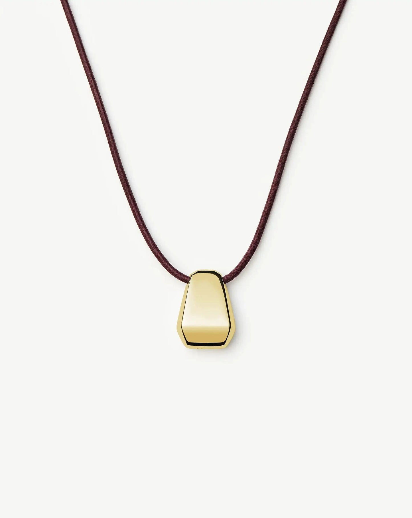 Lucy Williams Engravable Arco Cord Necklace