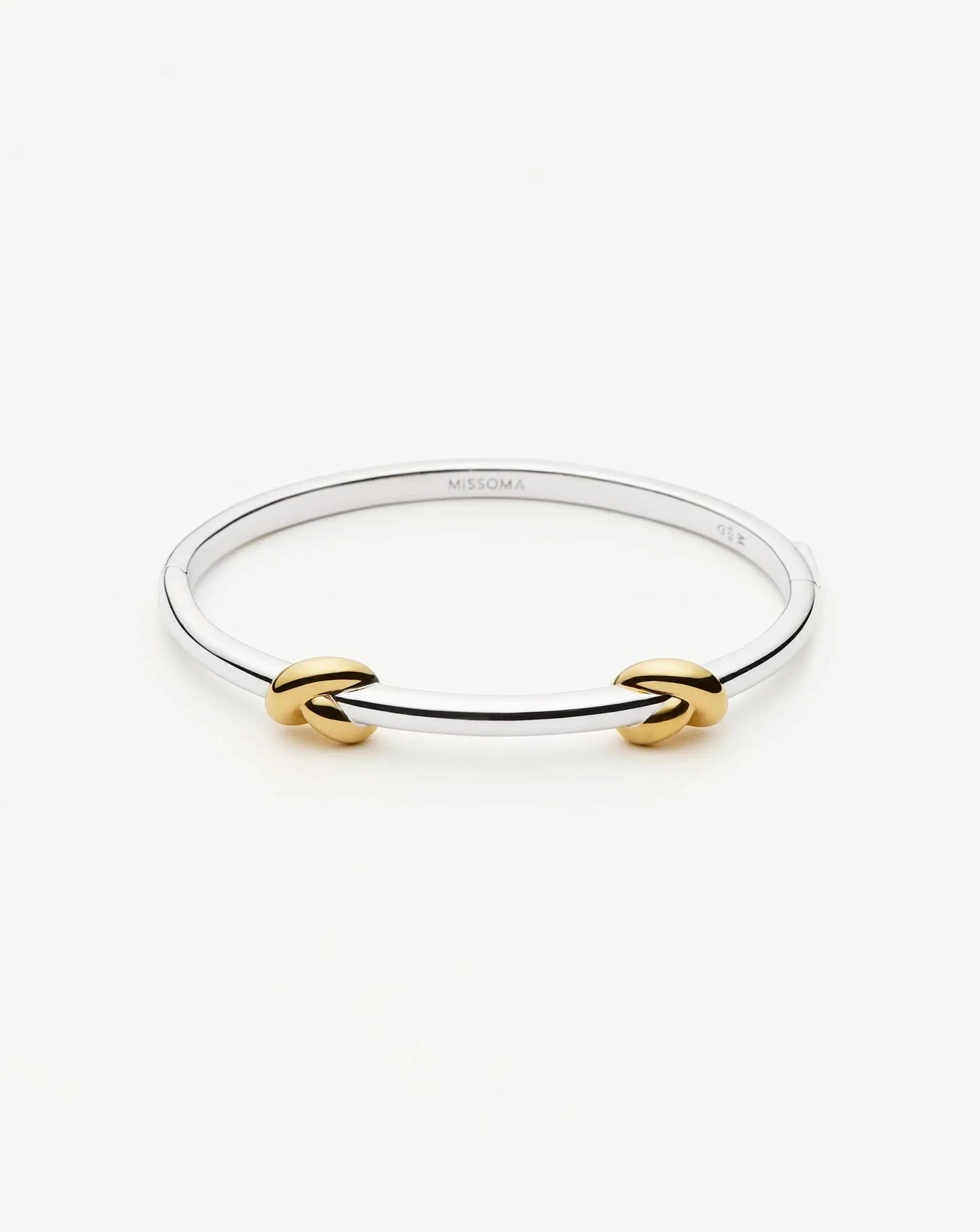 Lucy Williams Knot Hinged Bangle
