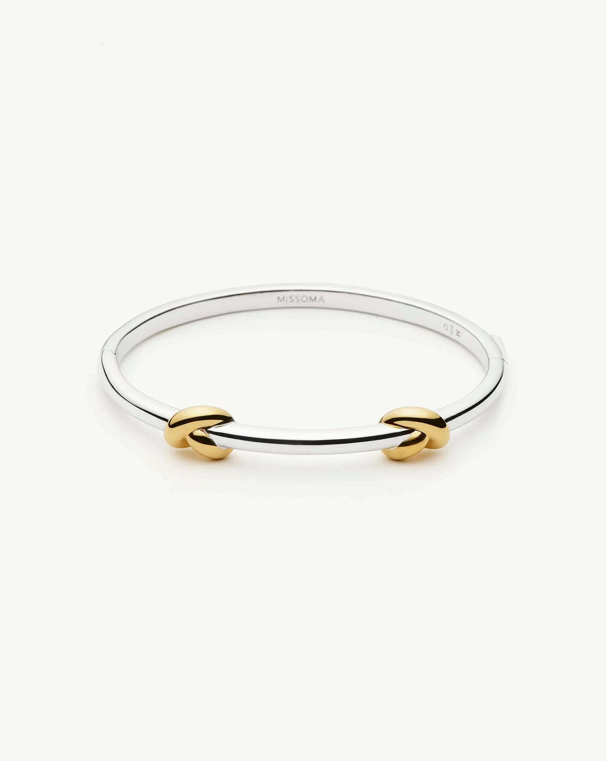 Lucy Williams Knot Hinged Bangle
