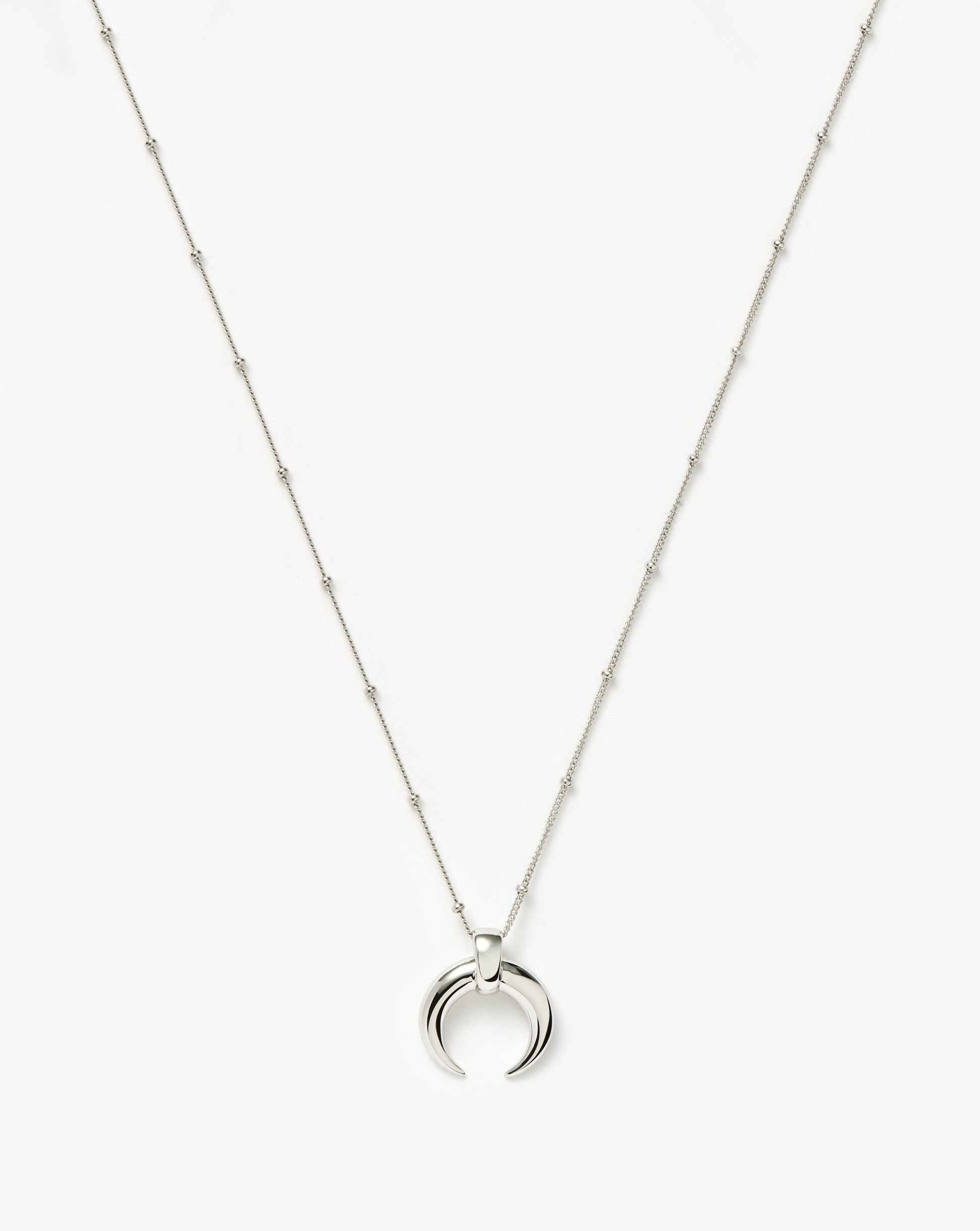 Lucy Williams Large Horn Pendant Necklace