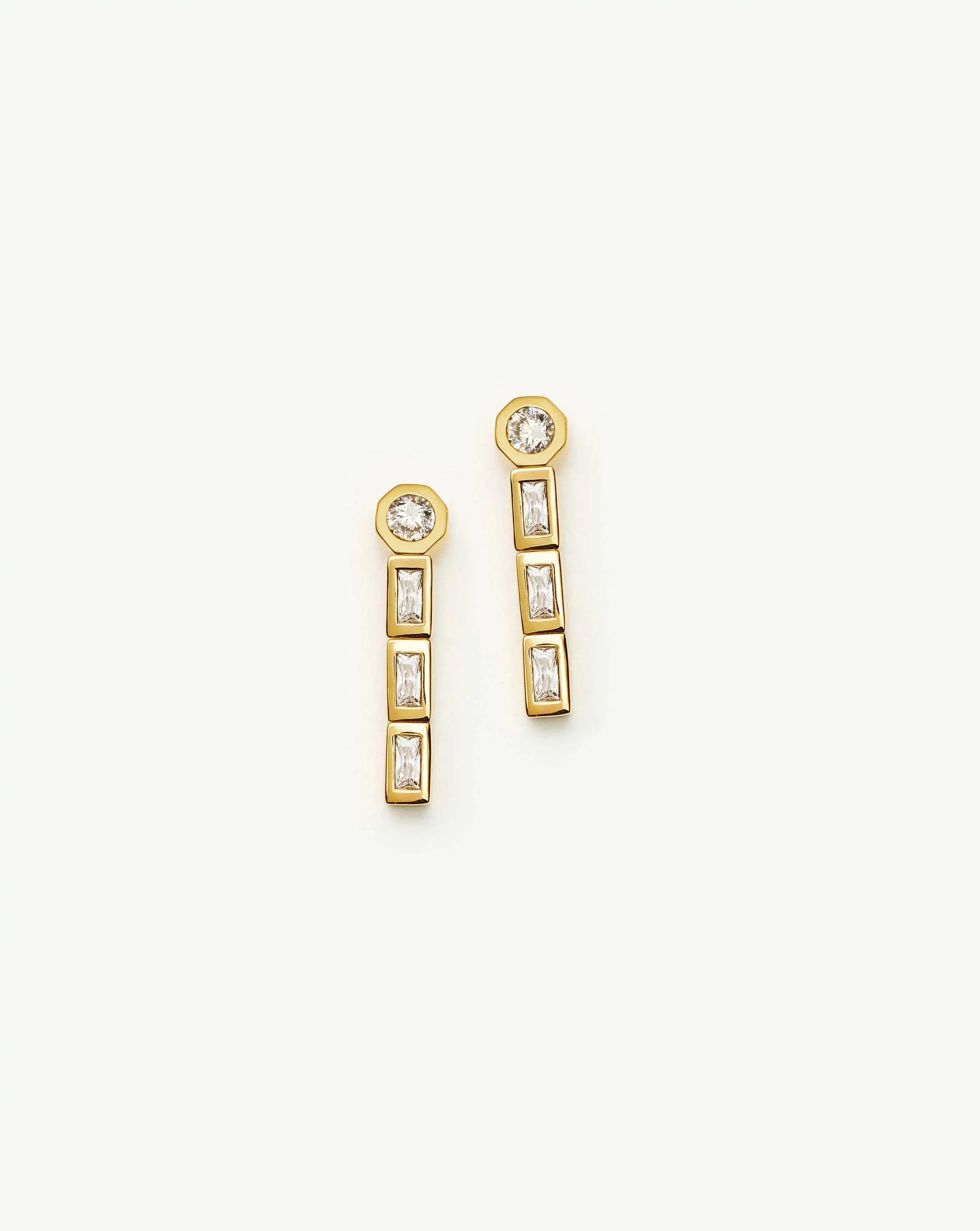 Lucy Williams Tennis Small Drop Earrings
