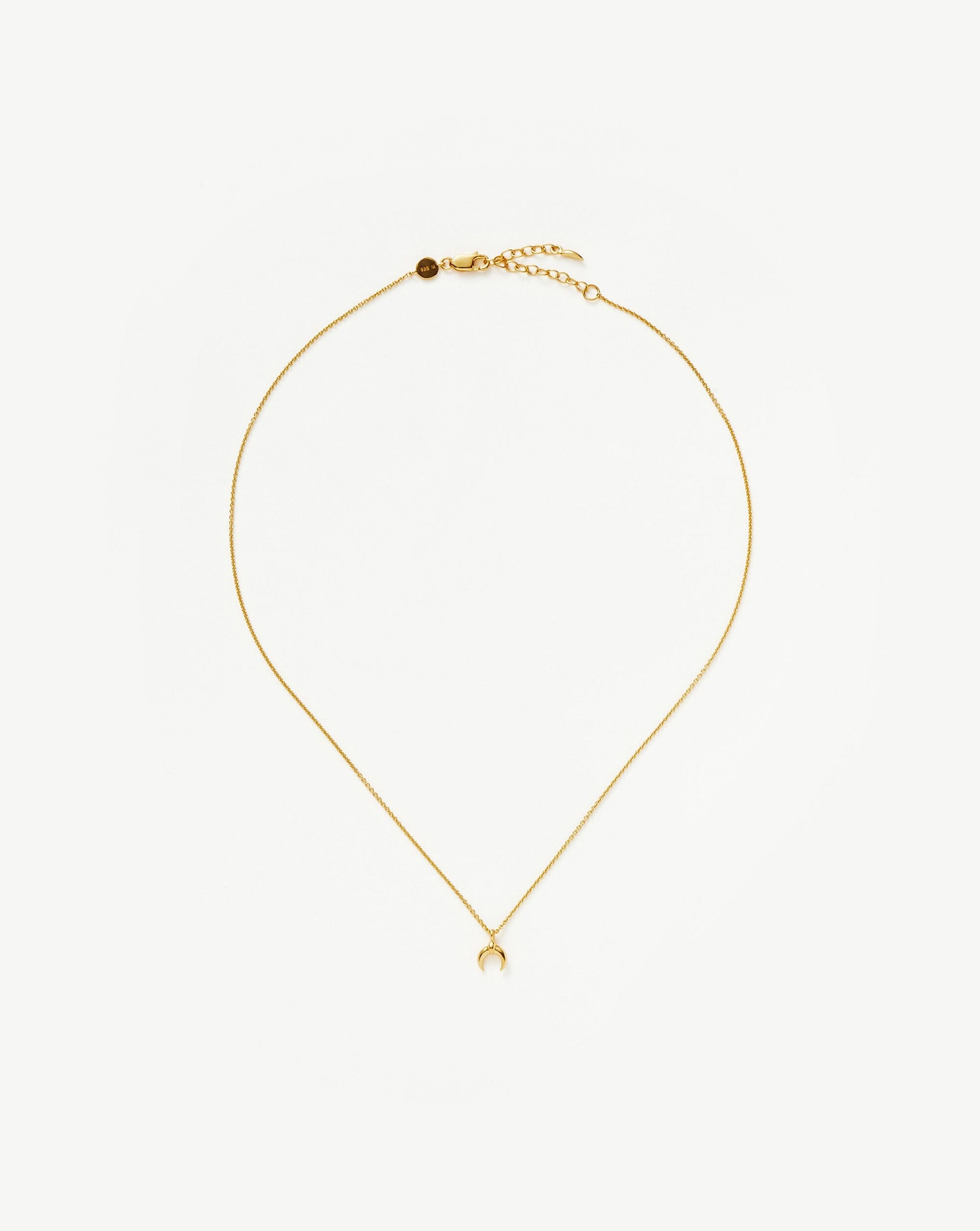 Lucy Williams Tiny Horn Necklace