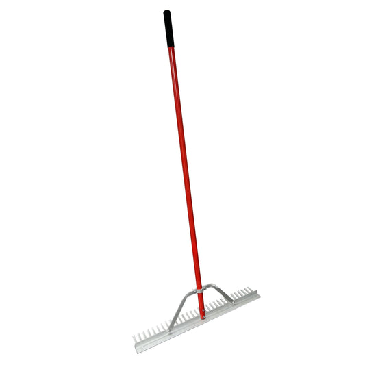 Aluminum Landscape Rake, 60 in. 30 Tines