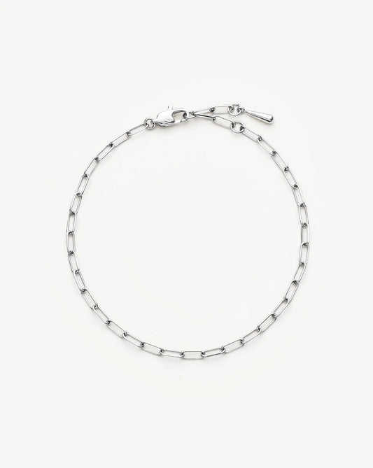 Mini Paperclip Chain Bracelet