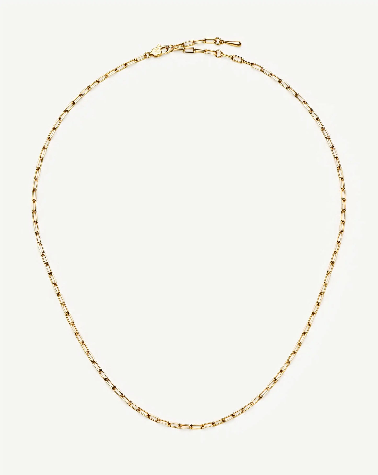 Mini Paperclip Chain Necklace